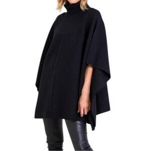 Mer Sea Black Anywhere Poncho OS